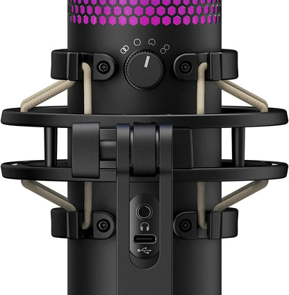 HyperX HMIQ1S-XX-RG-G-B/4P5P7AA-B QuadCast S RGB USB Microphone Renewed