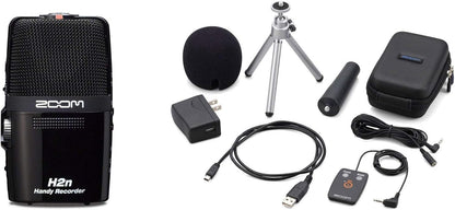 Zoom H2N-COMBO-AMZ-1 Handy Recorder Bundle: Digital Multitrack with Accessories