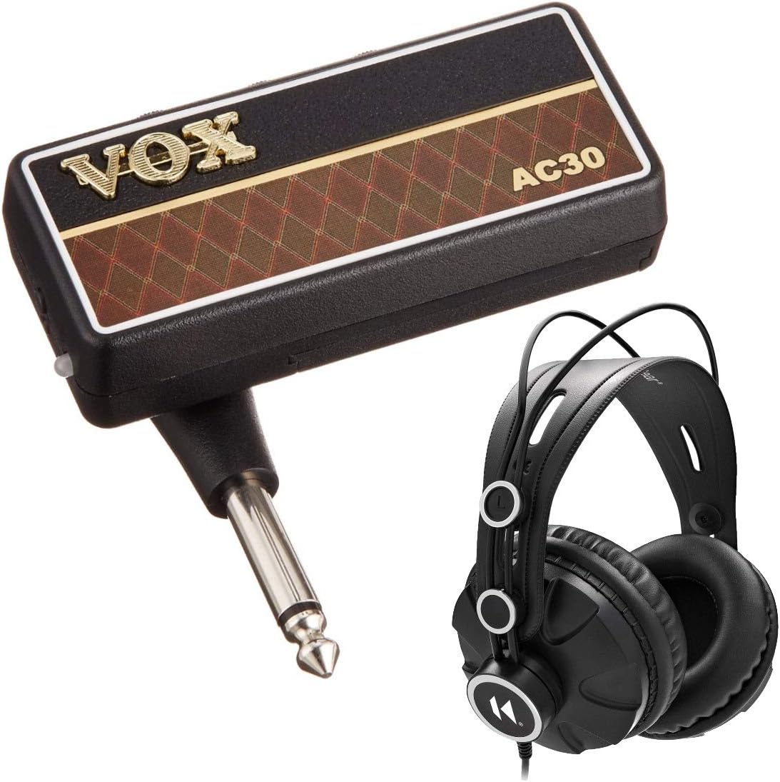 Korg VOX AP2AC amPlug 2 AC30 Headphone Amplifier Bundle