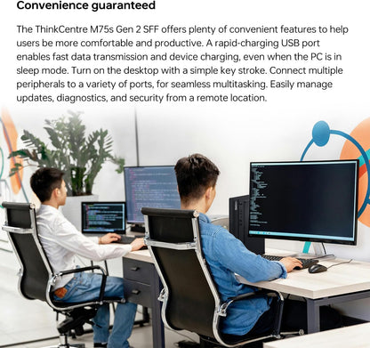 Lenovo 10U5 ThinkCentre Ryzen 5 Pro Desktop 512GB SSD