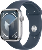 Apple Watch Series 9 GPS 45mm Aluminum Storm Blue (Renewed)