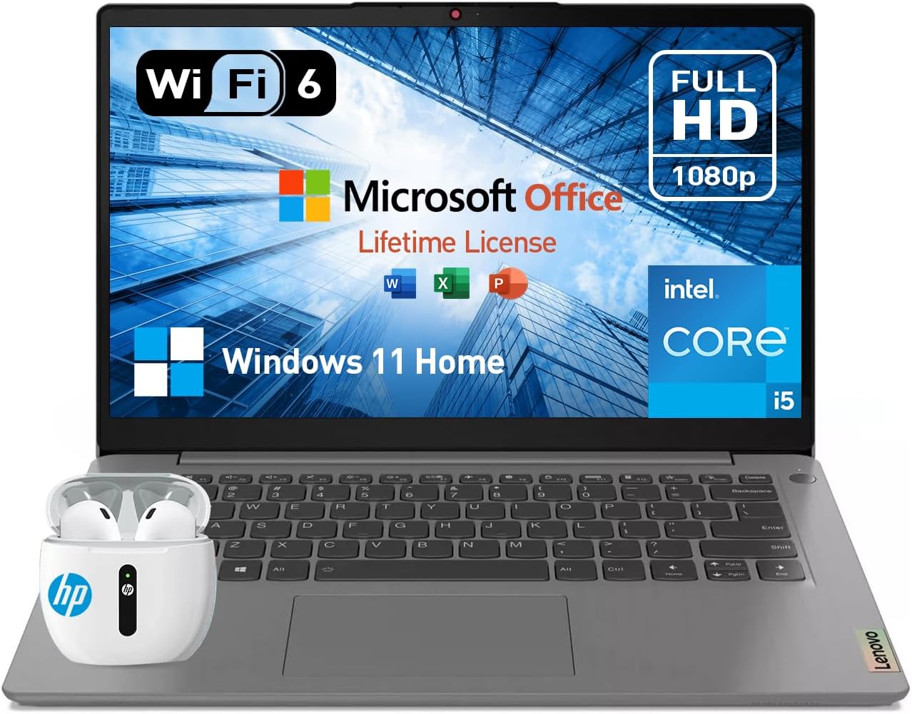 Lenovo IdeaPad 3i 14" FHD Student Business Laptop