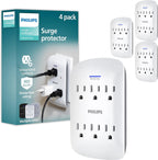 Philips SPP3461WA/37 6-Outlet 900 Joules Surge Protector
