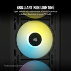 Corsair AF120 RGB Elite 120mm PWM Fan Kit (Renewed)