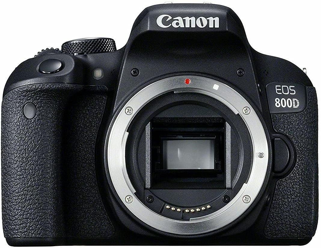 Canon EOS Rebel 800D/T7i DSLR Camera Body & 50mm Lens (Renewed)