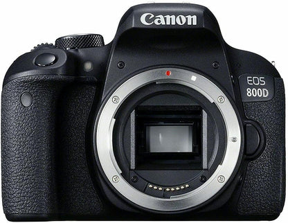 Canon EOS Rebel 800D/T7i DSLR Camera Body & 50mm Lens (Renewed)