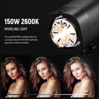 Neewer S101-400W PRO 800Ws Studio Monolight Flash Kit