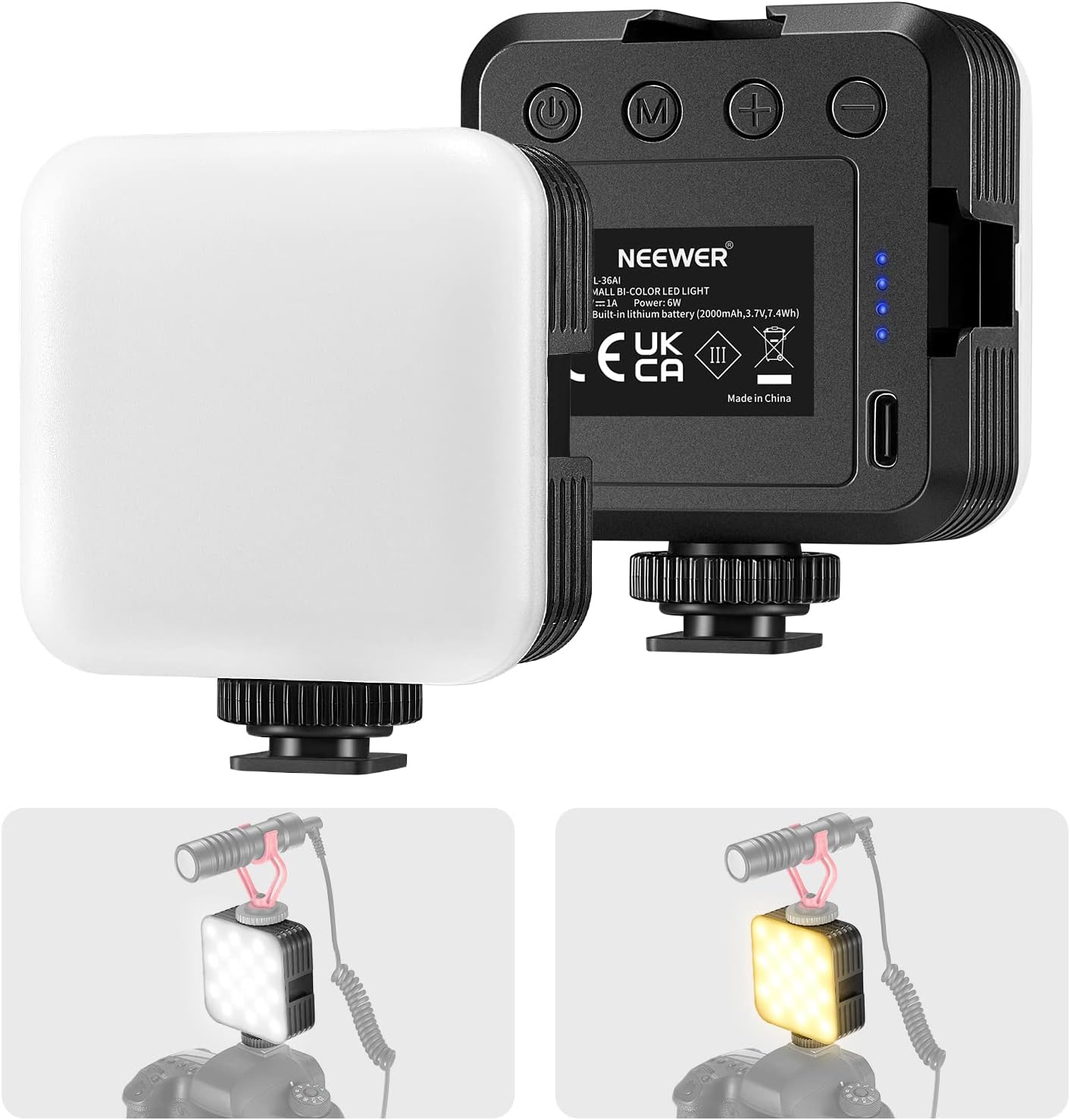 Neewer NL-36AI Portable Bi-Color LED Video Light