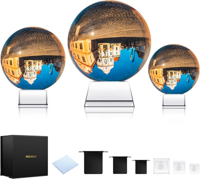 Neewer 10099591 K9 Crystal Ball 3-Pack with Stands