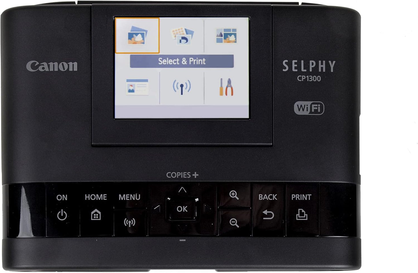 Canon CP1300 Photo Printer Bundle, Wireless Compact, Black