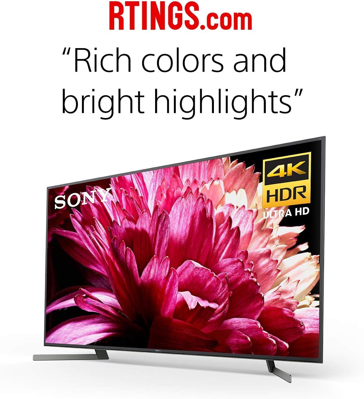 Sony X950G 65-Inch 4K UHD Smart TV (Renewed)