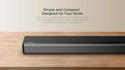 Hisense HS214 Soundbar 2.1ch Subwoofer Renewed