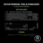 Razer RC21-01740200-R3M1 Phantom Keycap Upgrade Set - White