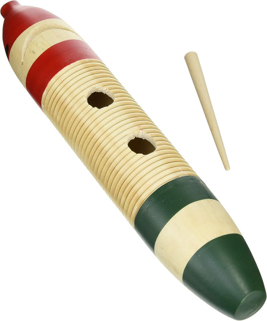 Latin Percussion CP249 Cylinder Guiro with Scraper