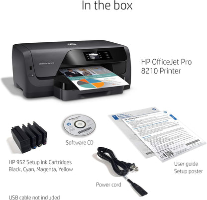 HP 8210 OfficeJet Pro Wireless Printer (Renewed)