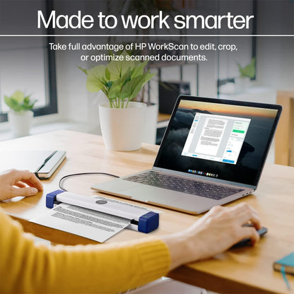 HP HPPS100 Small USB Document Scanner