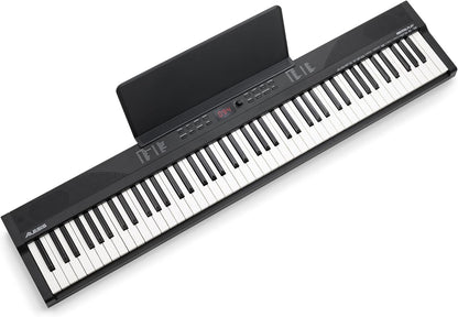 Alesis RECITAL PLAY 88-Key Digital Piano Keyboard Bundle