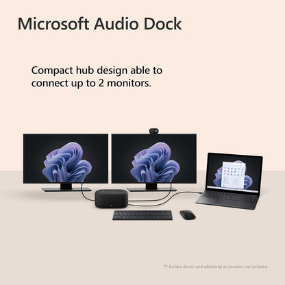 Microsoft IVF-00001 Audio Dock Speakerphone USB-C Hub