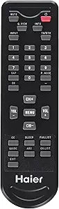 Haier TV-5620-61 TV Remote Control