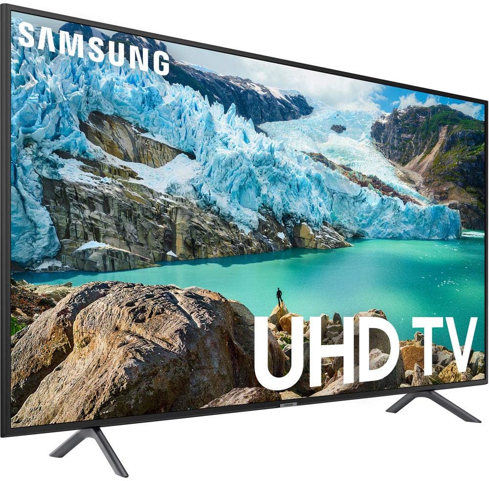 Samsung WD19 75" RU7100 4K UHD Smart TV Bundle