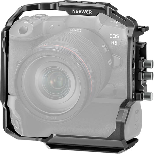 NEEWER 10102640 Camera Cage EOS R5 R6 Battery Grip