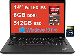 Lenovo ThinkPad T14 Gen 2 Ryzen 5 Pro Business Laptop