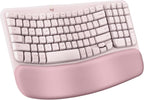 Logitech 920-012276 Wave Keys Ergonomic Keyboard - Rose