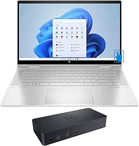HP 15-ew0013dx Envy x360 2-in-1 Laptop i5 1TB SSD + Dock