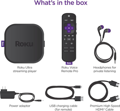 Roku 4802R Ultra 4K HDR Dolby Vision Streaming Device