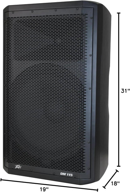 Peavey DM115 Dark Matter Powered PA Speaker