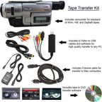 Sony DCR-TRV 8mm Digital8 Hi8 Camcorder - USB & DVD Transfer