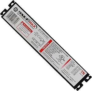 GE GE132MAX-N/ULTRA Fluorescent Ballast, 32W T8