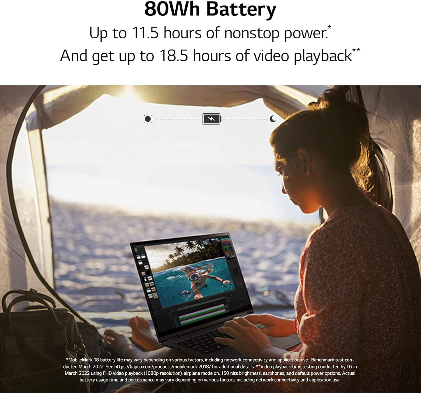 LG 16T90Q-K.ADB8U1 Gram 2-in-1 Tablet Laptop i7 16GB 2TB SSD