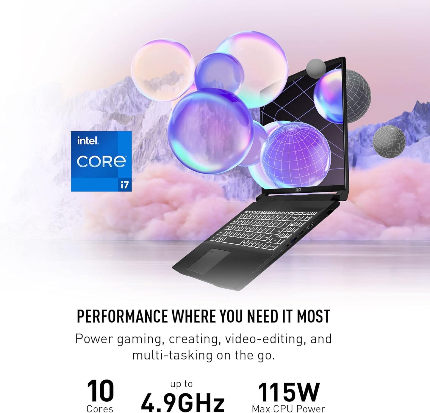 MSI CreatorM1413083 Laptop - i7 RTX 4050 16GB 1TB SSD