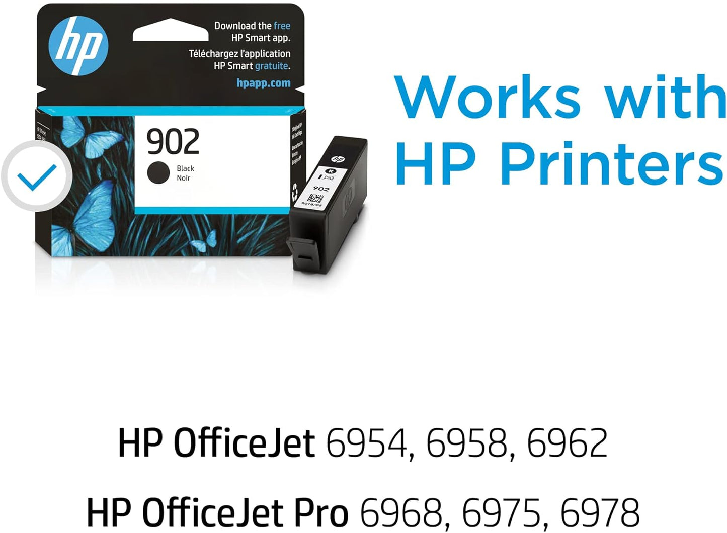 HP T6L98AN 902 Black OfficeJet Ink Cartridge