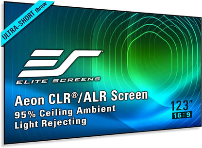 Elite Screens AR123H-CLR-X Aeon CLR Ultra-Short Throw Projector Screen