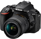 Nikon D5600 DSLR Camera 18-55mm & 70-300mm Lens (Renewed)