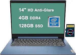 Lenovo IdeaPad 1: 14" HD, Pentium N5030, 4GB, 128GB SSD