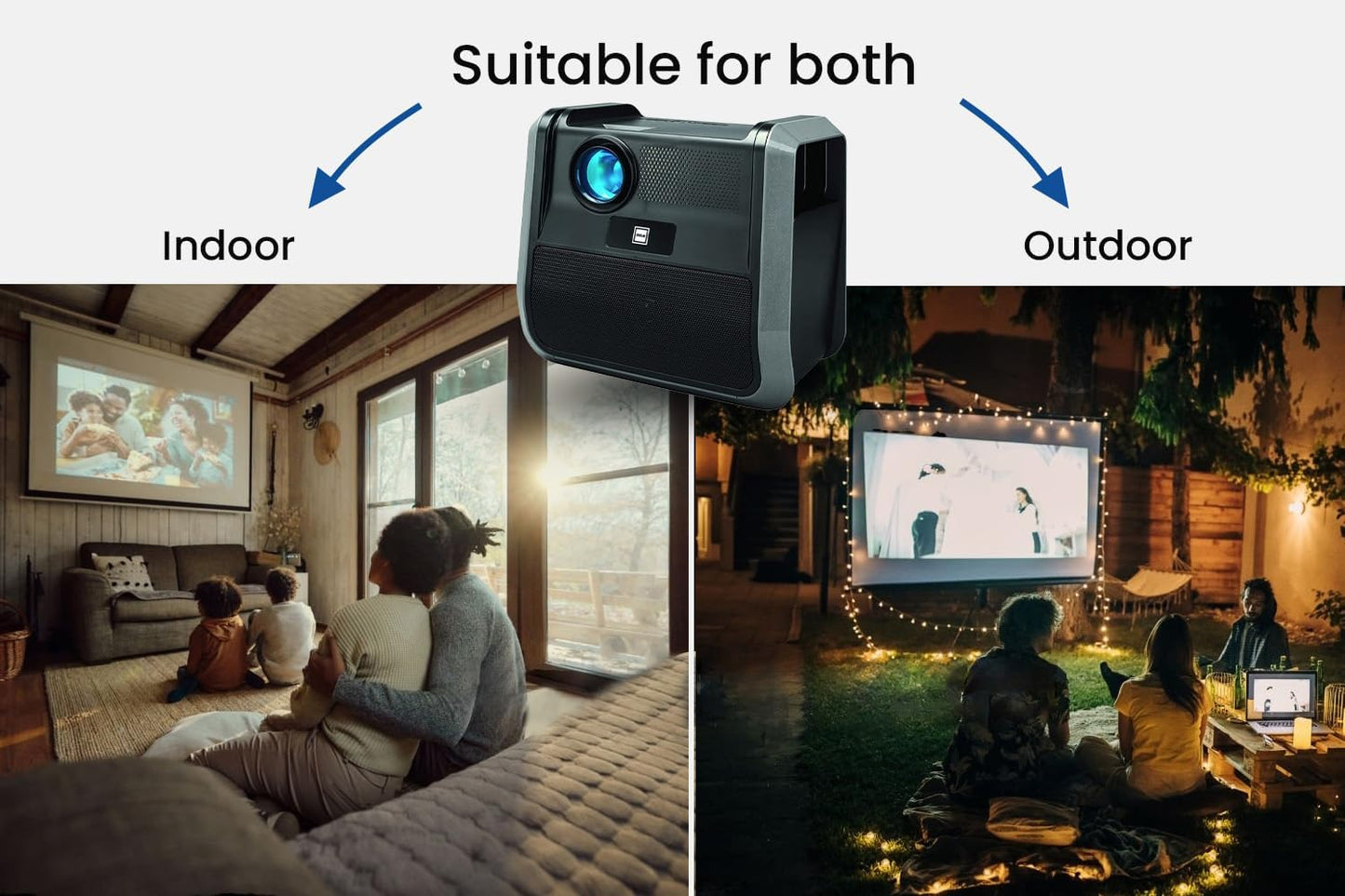 RCA RPJ060BK 1080p Home Theater Projector Graphite