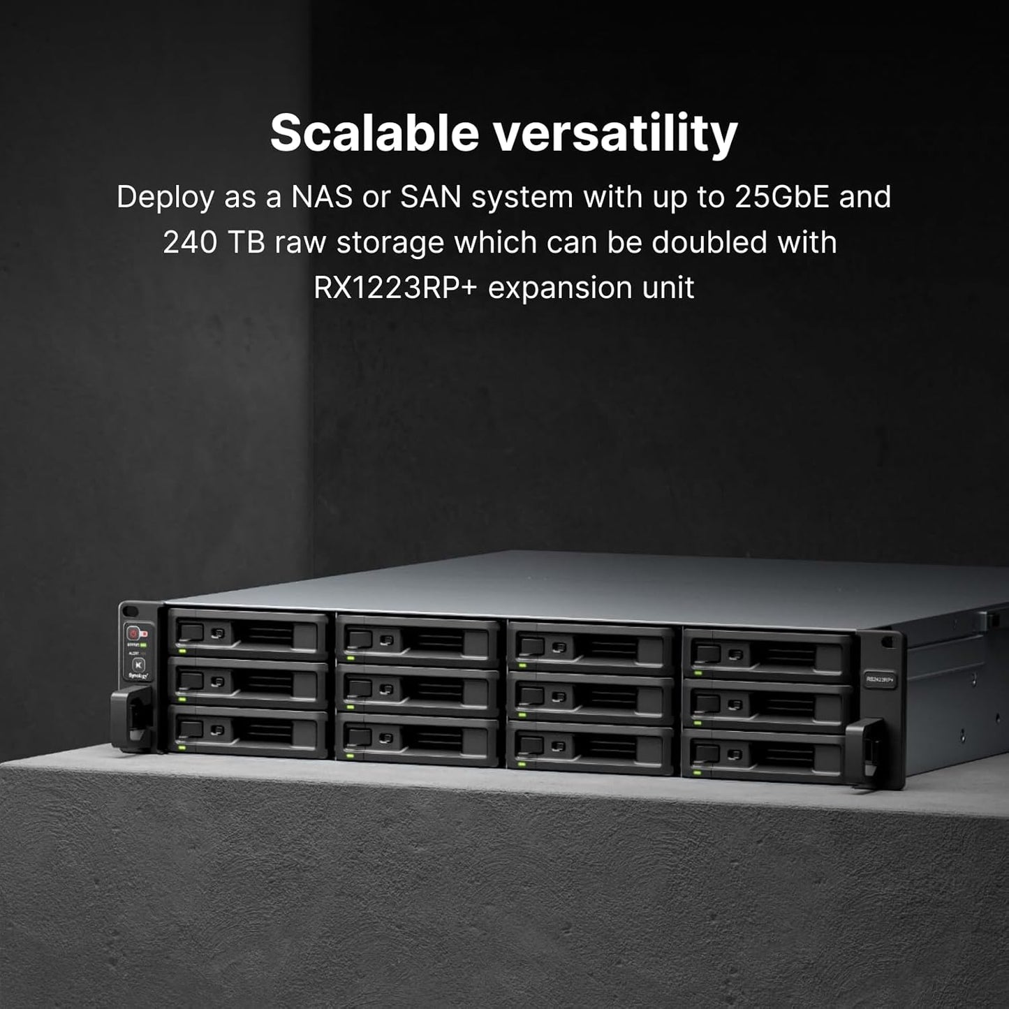 Synology RS2423+ 12-Bay RackStation NAS (Diskless)