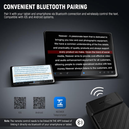Neewer 10104437 Teleprompter App Foot Switch