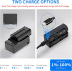 FEELWORLD AA-ANP55-LY-US NP-F550 Replacement Battery - 2200mAh, USB-C