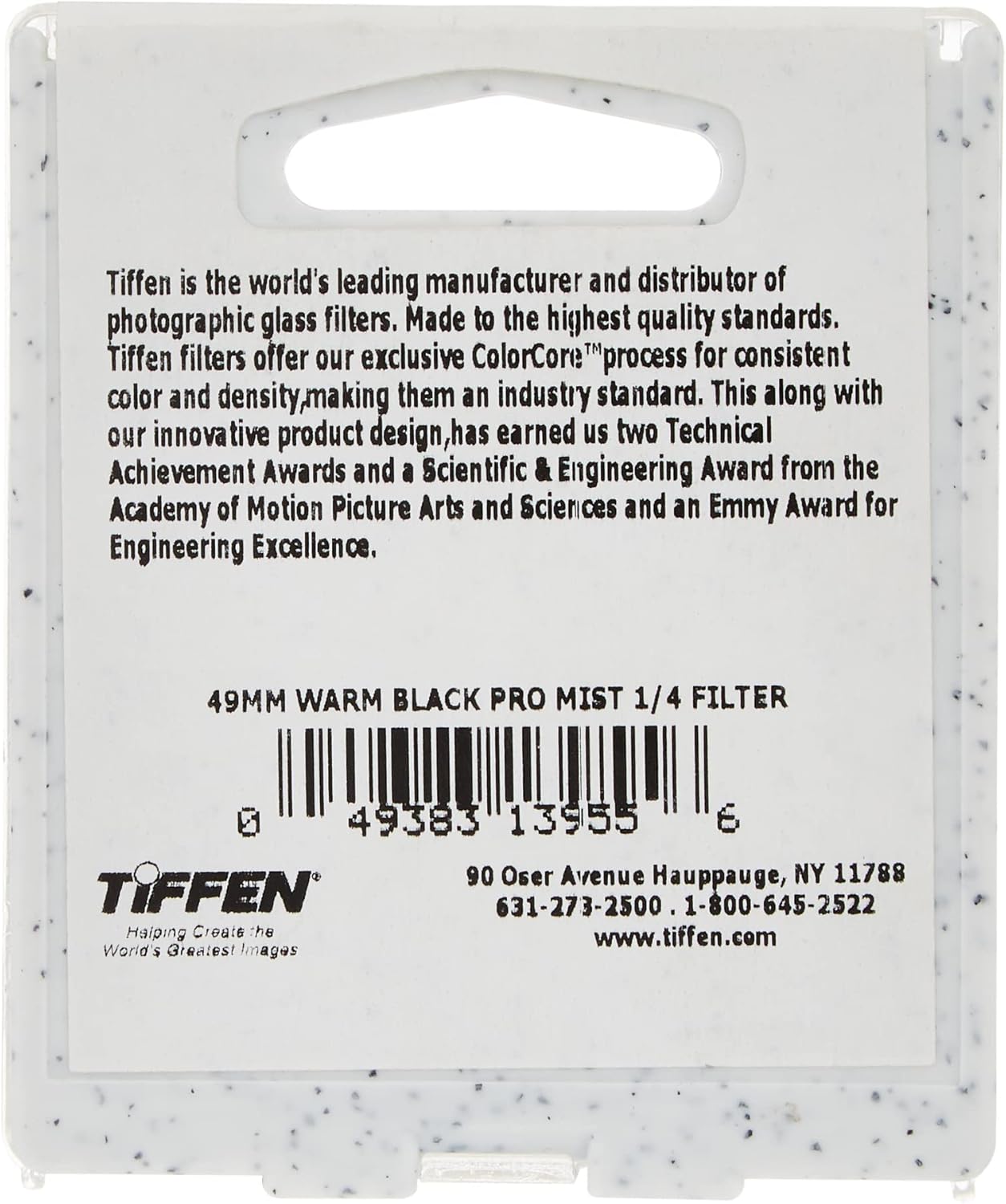 Tiffen 49WBPM14 49mm Warm Black Pro-Mist 1/4 Filter