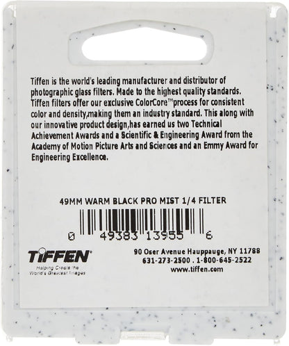 Tiffen 49WBPM14 49mm Warm Black Pro-Mist 1/4 Filter