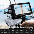 FEELWORLD F5 V4S01 5.5 Inch Camera Field Monitor Kit