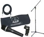 AKG D5 Supercardioid Vocal Microphone Bundle XLR Cable