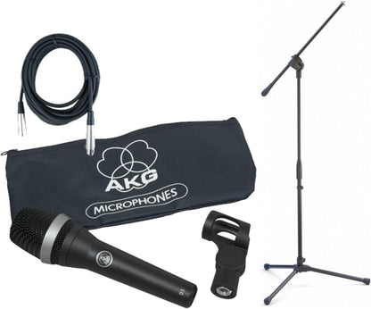 AKG D5 Supercardioid Vocal Microphone Bundle XLR Cable