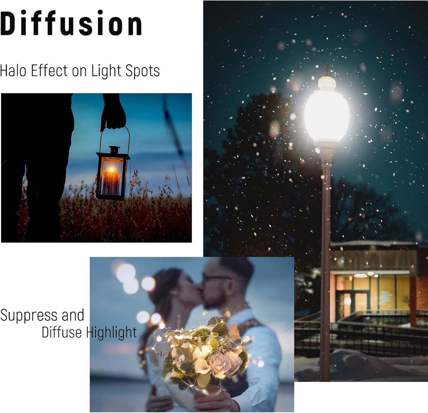 Neewer 10101591 49mm Black Diffusion Cinematic Filter