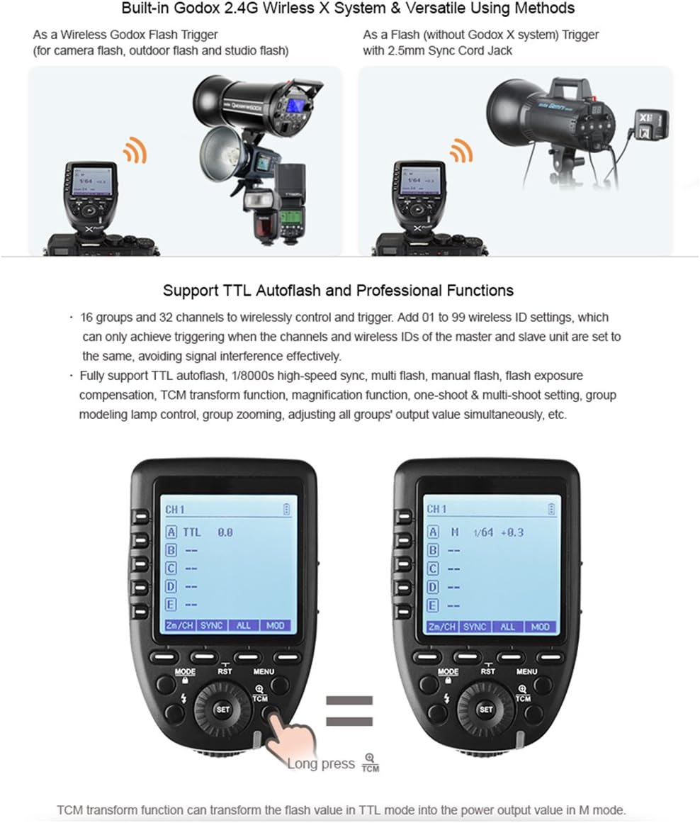 Godox GDXproO TTL Wireless Flash Trigger for Olympus