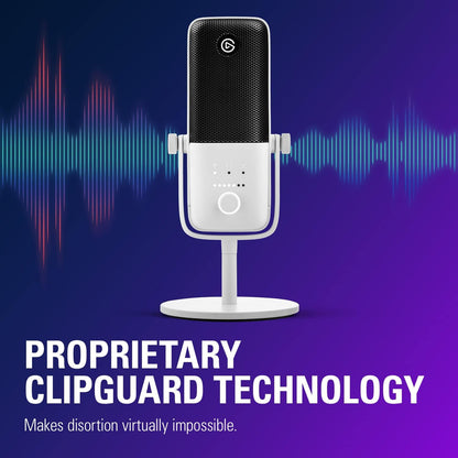 Elgato 10MAB9911 Wave:3 White USB Condenser Microphone